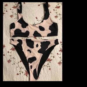 Cow Print Bikini